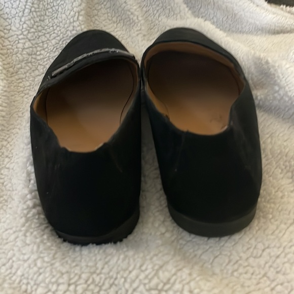 Franco Sarto Farrah Vegan Suede Chain Loafers - Picture 6 of 9